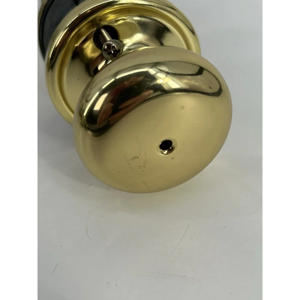 Kwikset Titan Lockset Hancock Privacy Bed Bath 730H 3 RCL RCS Brass READ